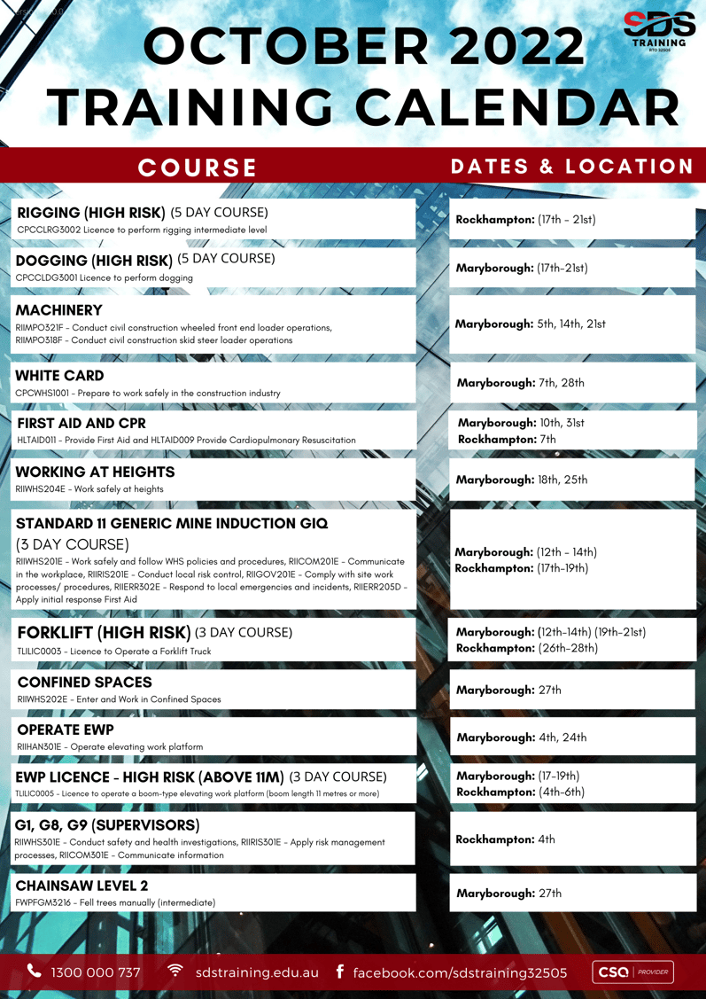 TRAINING DATES (21)-1